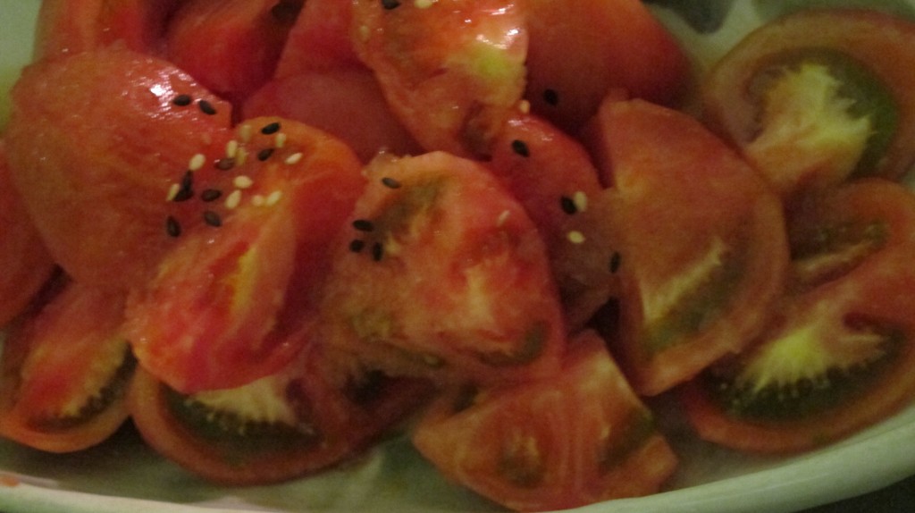 Momotaro tomato salad