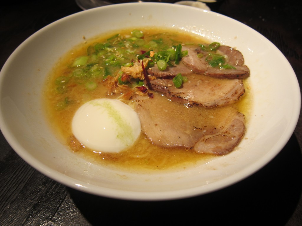 Premium Tonkotsu Ramen with Onsen Tamago