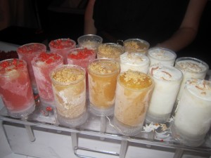 Alcoholic Frozen Push-ups from Cosmopolitan Hotel in Las Vegas