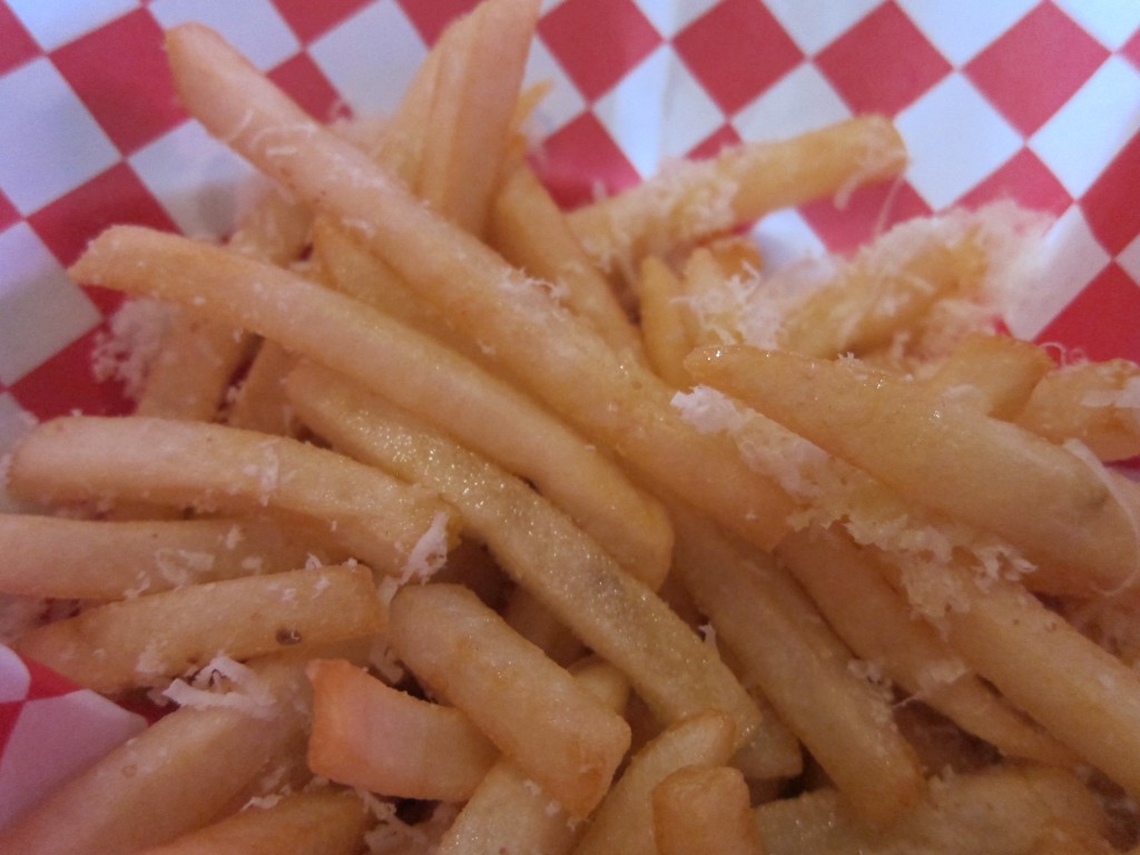 Hollywood Fries with Parmesan and Truffle Oil