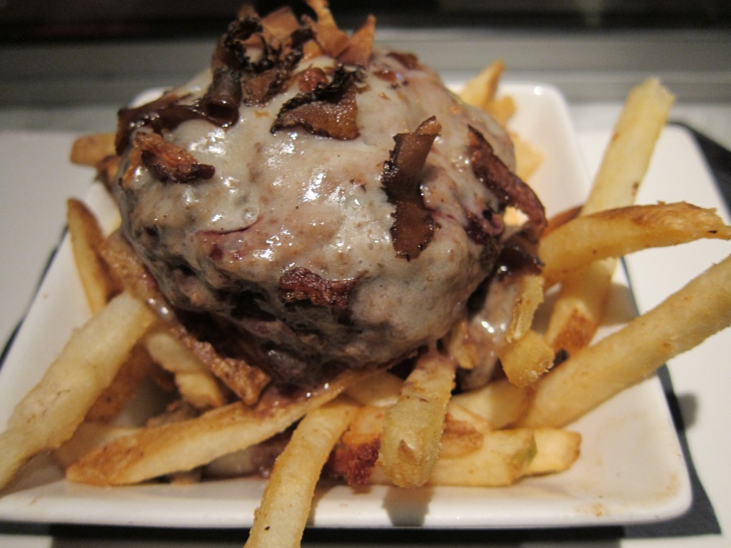 Truffled Poutine Burger