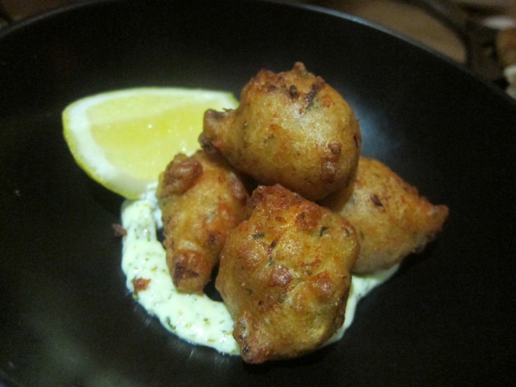 Clam Cakes with house tartar sauce