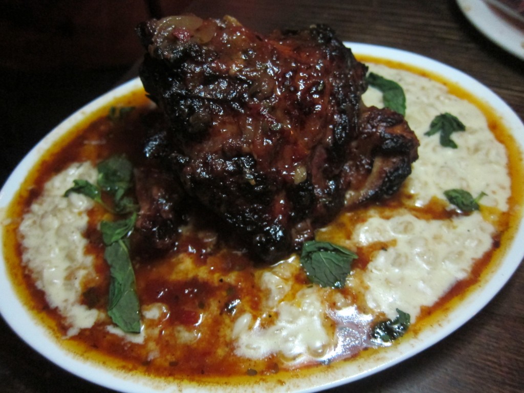 Lamb Neck with Creamy Oats from The Gorbals