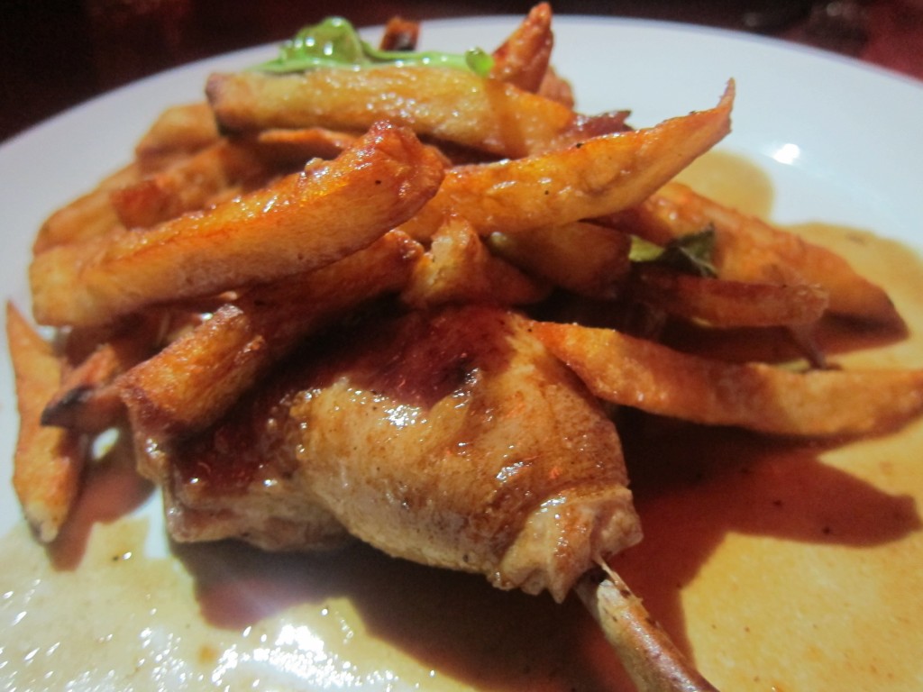 Mary's Vinegar Chicken with Thrice Cooked Chips