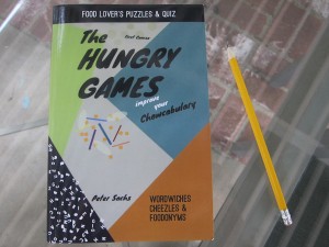 The Hungry Games, a puzzle and quiz book for food lovers