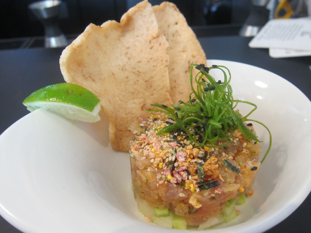 Spicy Albacore Tuna Tartare from Fishing With Dynamite