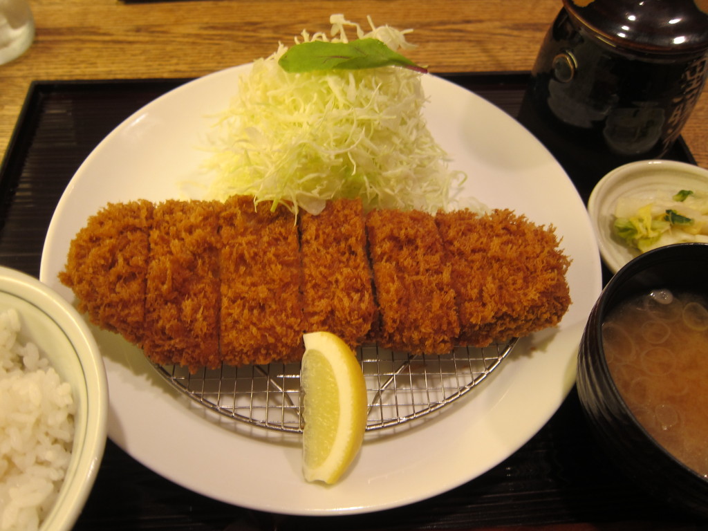 Tonkatsu at Tonkatsu Maisen Tokyu-Toyoko 