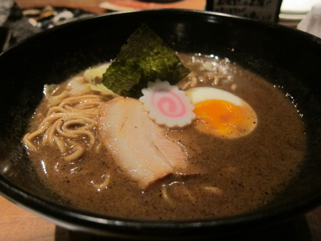 "Burnt-style" Miso Ramen at Gogyu in Tokyo