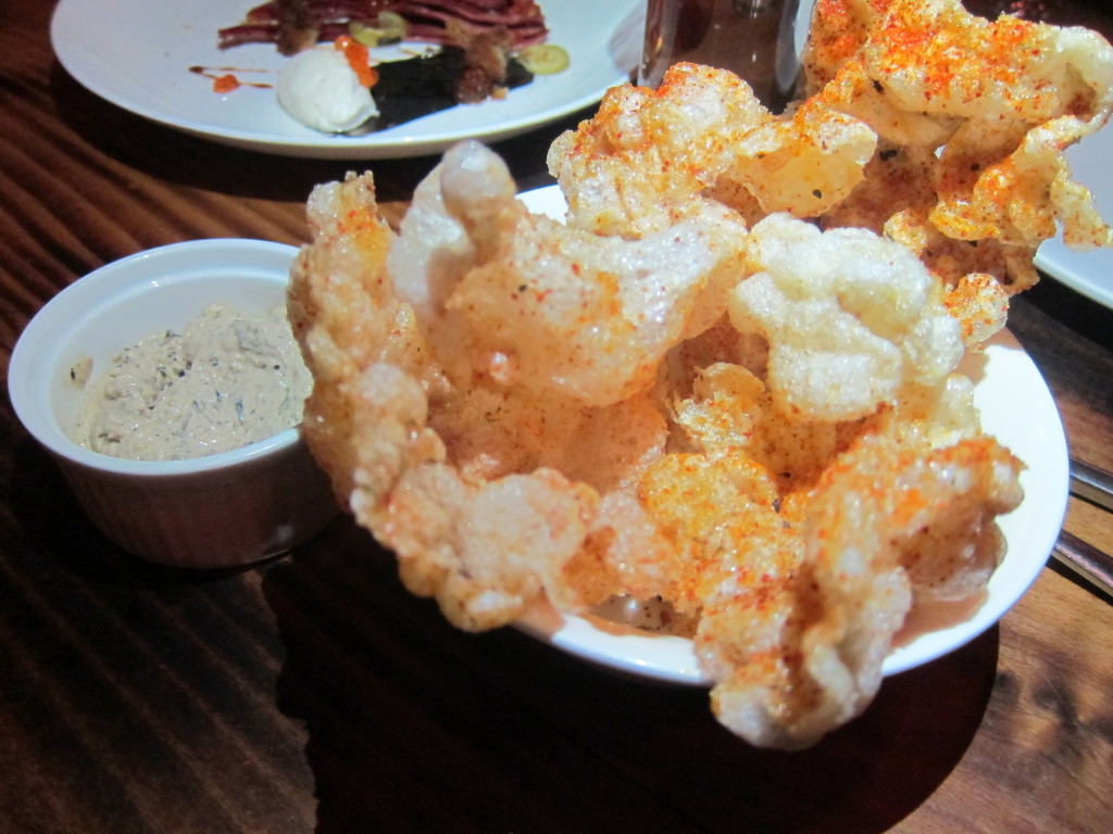 Spicy Beef Tendon Chip with Charred Onion Pho Dip