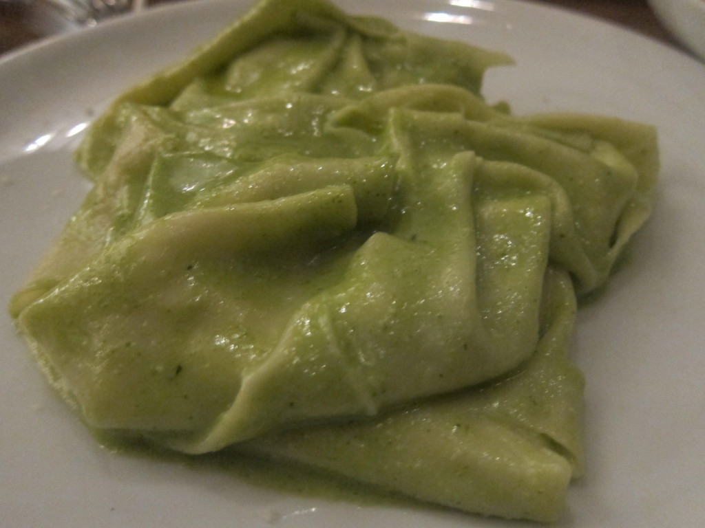 Mandilli di Seta (Handkerchief Pasta with Ligurian Almond Basil Pesto)