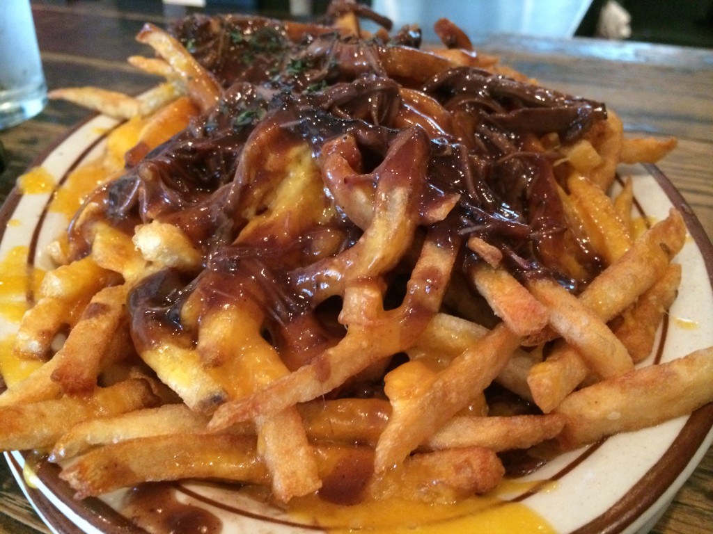 Gravy Fried with Roast Brisket and Cheddar