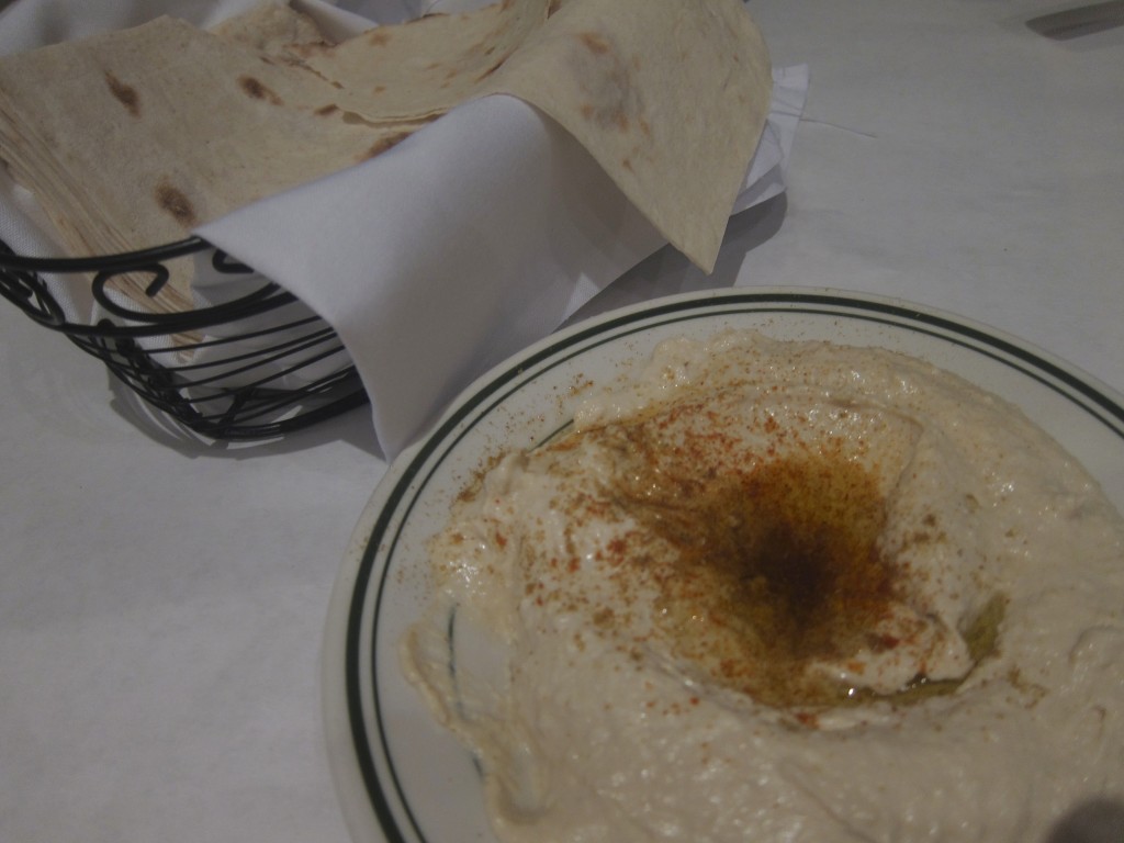 Flatbread and Hummus