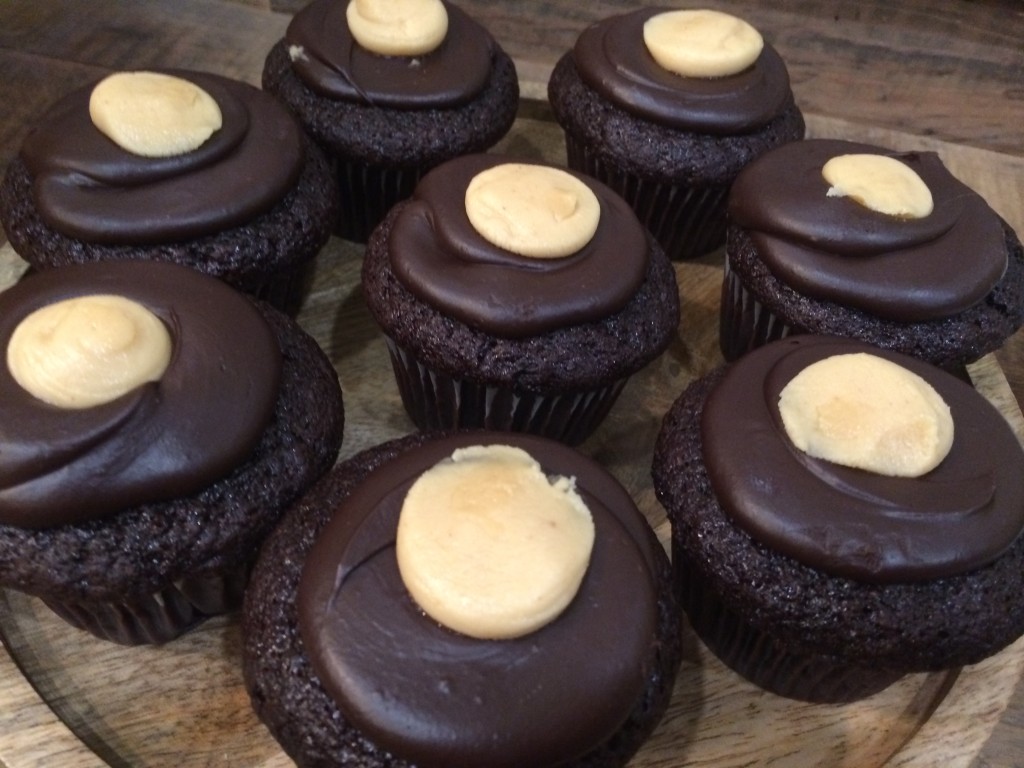 Chocolate Peanut Butter Cupcakes