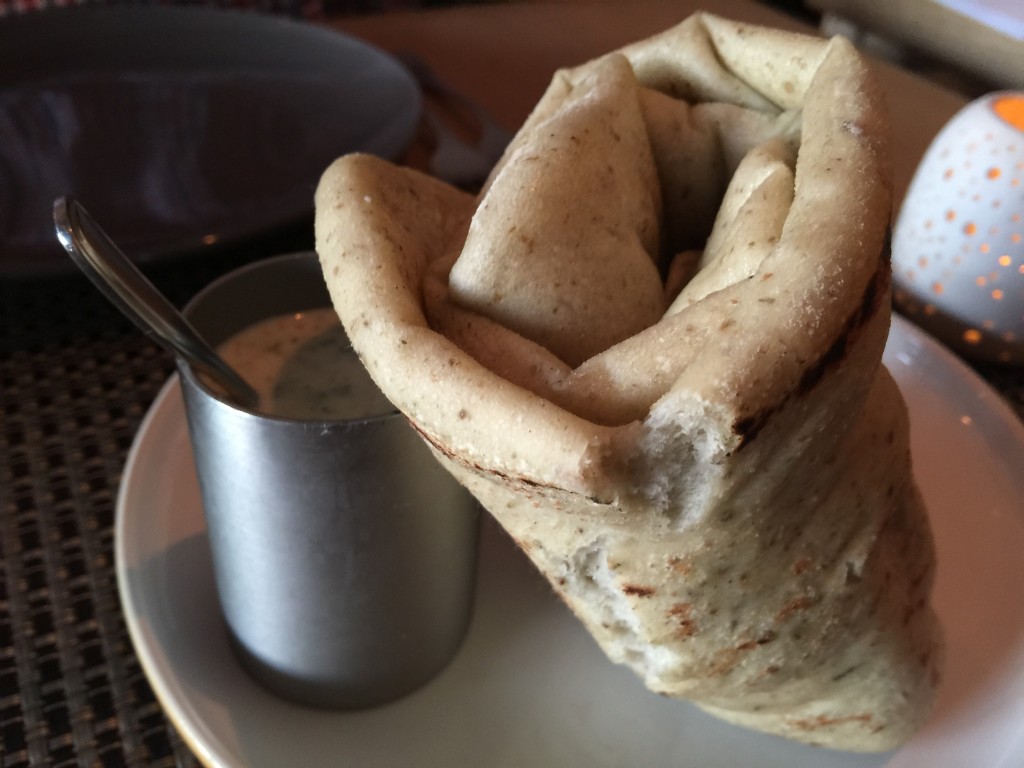 Za'atar Flatbread with Persian Yoghurt