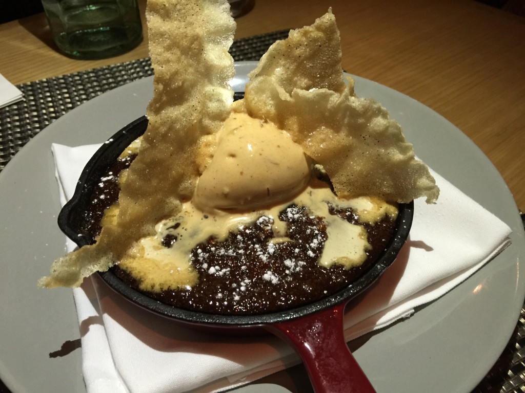 Skillet Toffee Pudding with Burnt Sugar and Ice Cream "Defo Share"