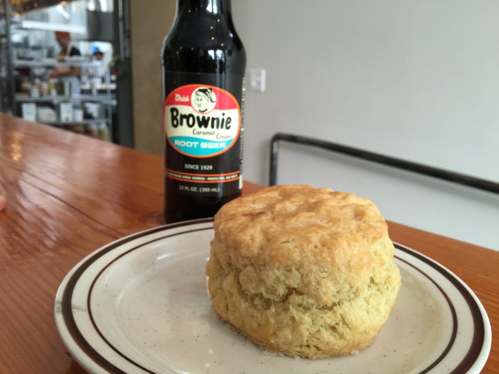 A Biscuit and a Brownie from Pine State Biscuits