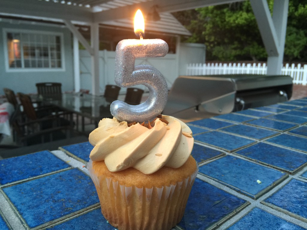 Five Year Blogiversary