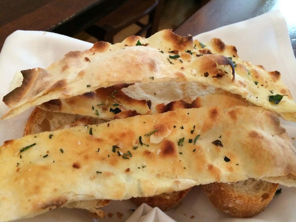 Cracker Bread at Angelini Osteria